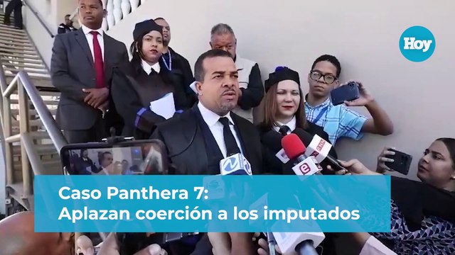 Caso Panthera 7 Aplazan coerción a los imputados