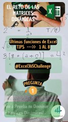 Retos - Reto 1 #Excel365challengers