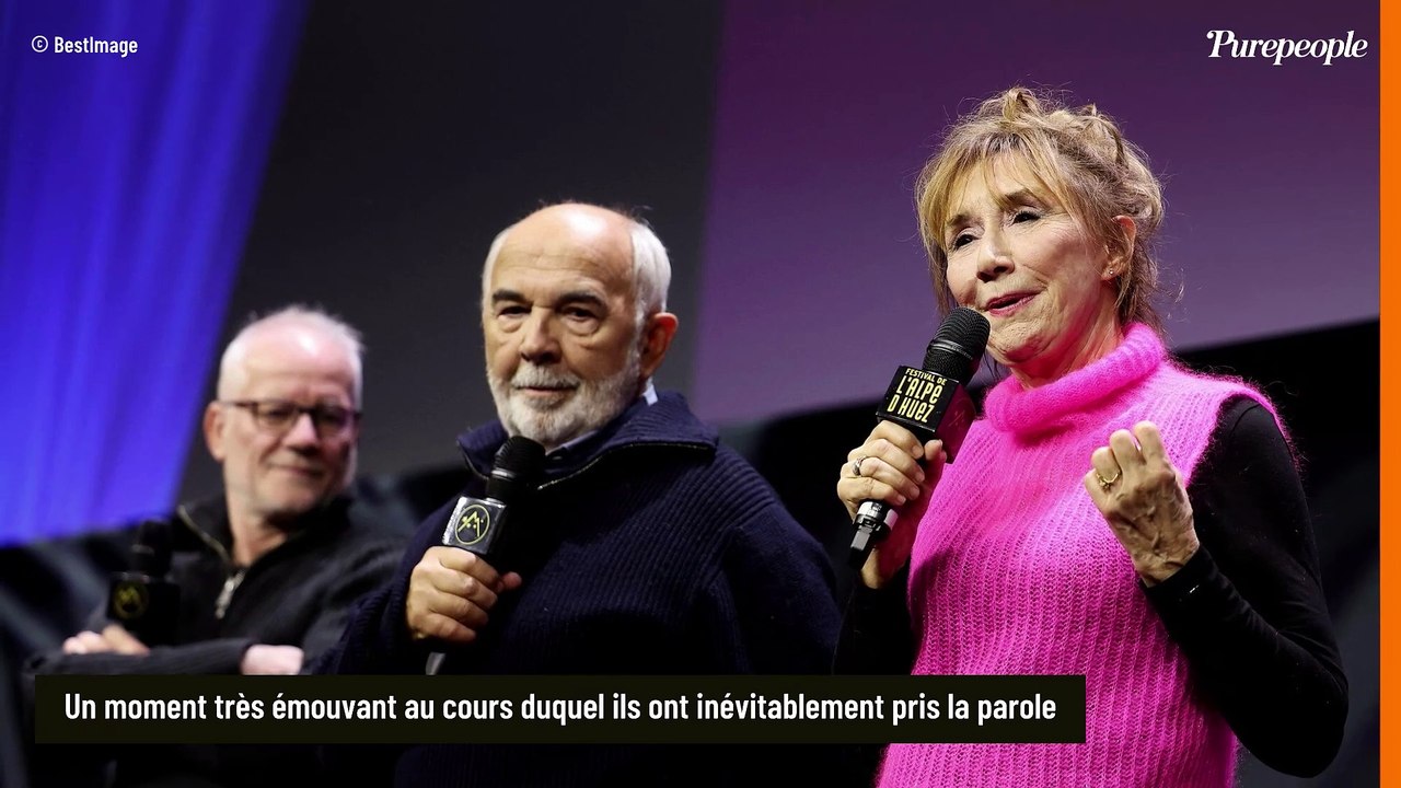 Marie-Anne Chazel et Gérard Jugnot soudés à l'Alpe d'Huez, Elsa Zylberstein mise tout sur le cuir !