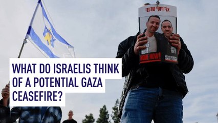What do Israelis think of a potential Gaza ceasefire?