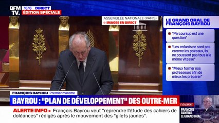 Nouvelle-Calédonie: François Bayrou souhaite "que le processus politique reprenne avec des négociations qui devront aboutir à la fin de ce trimestre"