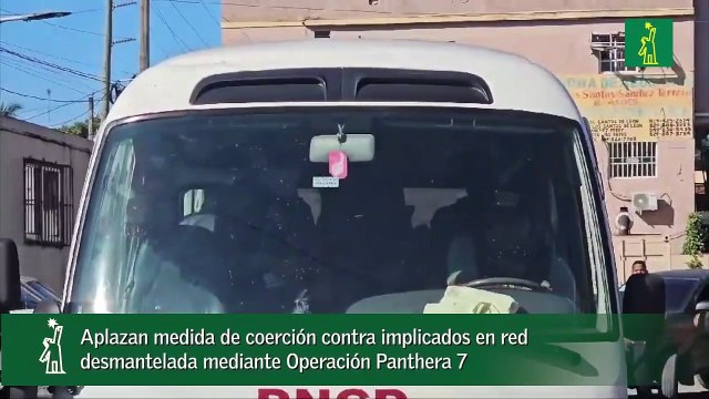 Aplazan medida de coerción contra implicados en red desmantelada mediante Operación Panthera 7_1