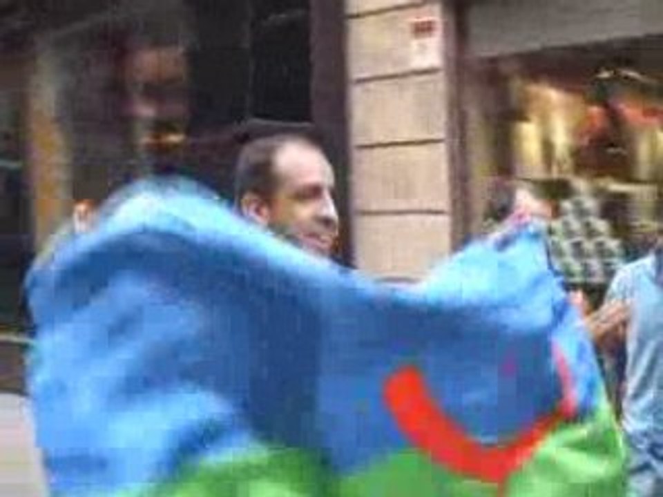 MCA Barcelona, video Manif 26/04/08