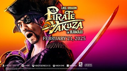 Like a Dragon Pirate Yakuza in Hawaii Official English Dub Trailer