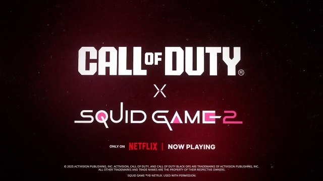Call of Duty Black Ops 6 & Warzone Official Squid Game 2 Pink Guards Bundle Trailer