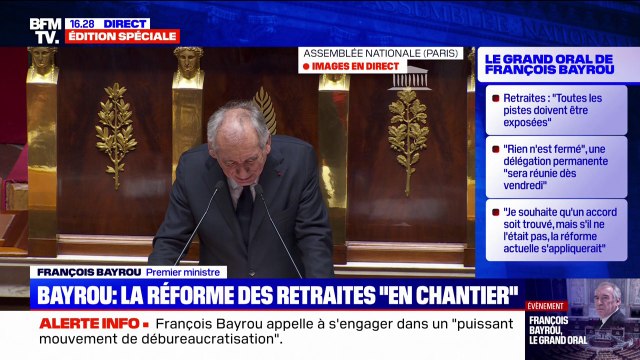 Nous sommes un peuple de ressources , conclut François Bayrou