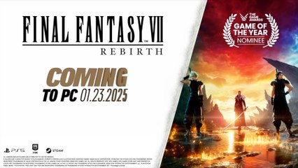 Final Fantasy 7 Rebirth Official PC Features Trailer