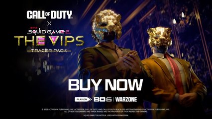 Call of Duty Warzone & Black Ops 6 Official Call of Duty x Squid Game 2 VIPs Bundle Trailer