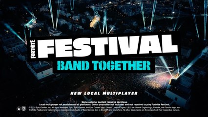 Fortnite Festival Official Local Multiplayer Trailer