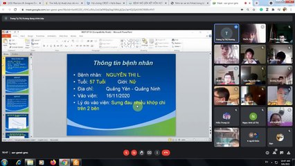 Lâm sàng nội y4 - viêm khớp dạng thấp buổi 1