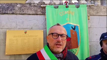 Due pietre d?inciampo per Hugo Lewin ed Erna Rosenbaum, internati a Castellina in Chianti dal 1941 al 1944