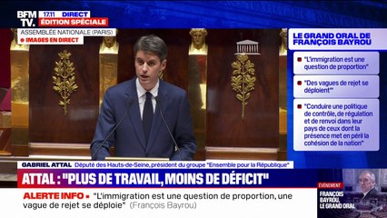 Gabriel Attal (EPR): "Les retraites, avant d'être une question politique, c'est une simple question mathématique"