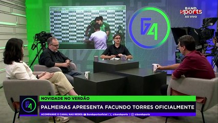 FACUNDO TORRES É APRESENTADO PELO PALMEIRAS | G4