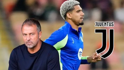 Barcelona: Flick evita hablar sobre el futuro de Ronald Araújo, quien podría ir a Italia