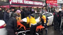 Tekirdağ'da Motosiklet Yayaya Çarptı: 1 Yaralı
