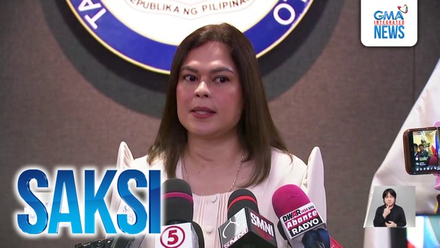 VP Sara Duterte, sinabing seryosong kinokonsidera ang pagtakbo sa Eleksyon 2028 | Saksi