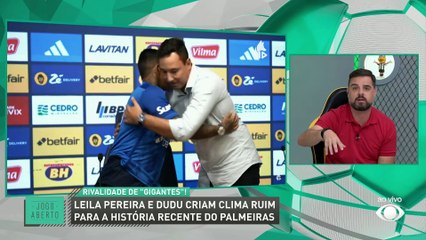 Debate Jogo Aberto: Na treta Leila Pereira x Dudu, quem está com a razão?