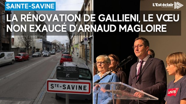 La rénovation de Gallieni, le vœu non exaucé d’Arnaud Magloire, maire de Sainte-Savine