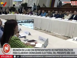 Pdte. AN Jorge Rodríguez: Ha sido una asistencia casi completa de todos los partidos políticos