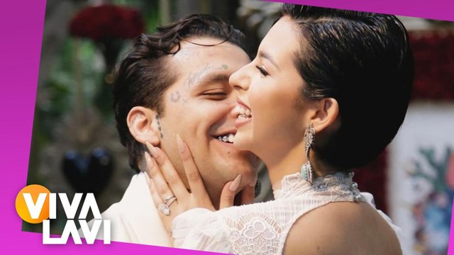 Ángela Aguilar sorprende con lujosa fiesta a Christian Nodal