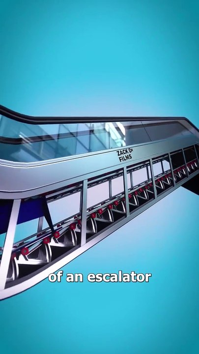 How Escalators Work 🤔 (1) #science #sciencefiction #sciencefacts #scientist #facts #fypviralシ #fypシ #fy #fypシ゚viralシ2024fyp #fypシ