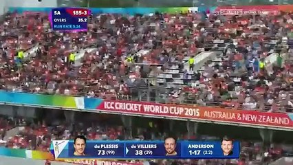 world cup 2015 New Zealand vs South Africa First Smi final Highlights