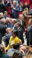 Condamné pour violence sur son ex compagne, l'insoumis Adrien Quatennens reproche à Jérôme Guedj un geste d'affection à une femme... et se fait tacler : "Je t’ai connu moins bourrin !"