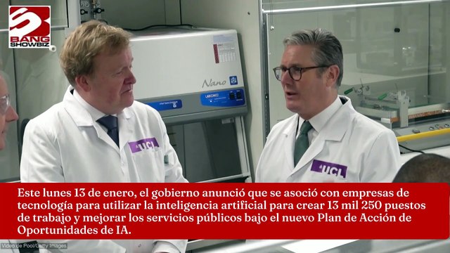 Primer Ministro Keir Starmer promete que Gran Bretaña será 'el líder mundial' en IA