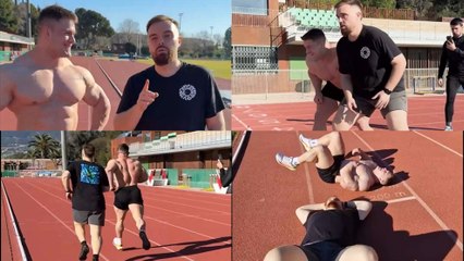 Ibai y Joan Pradells se enfrentan en una carrera de 400 metros