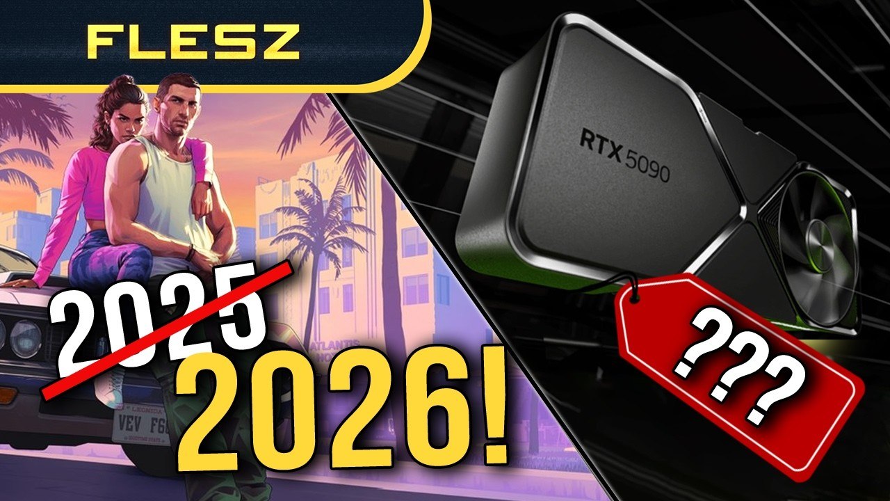 GTA 6 jednak w 2026 Polskie ceny nowych RTXów. FLESZ - 7 stycznia 2025