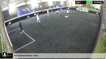 Faute de Mathias B - Scet