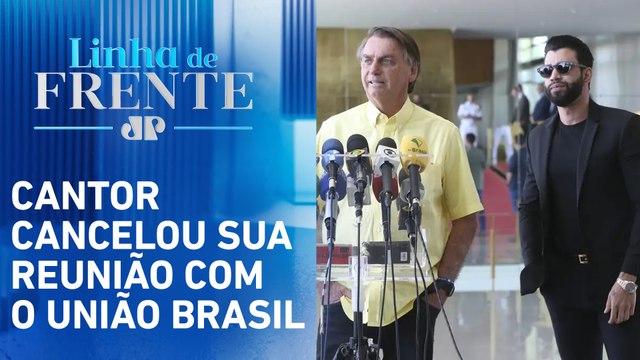 Bolsonaro reitera convite a Gusttavo Lima no PL | LINHA DE FRENTE