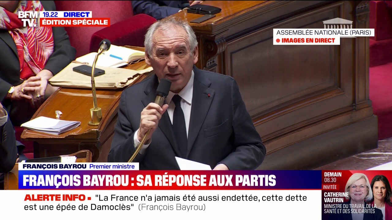 François Bayrou ironise sur le "sens de la nuance" de Mathilde Panot, présidente du groupe LFI à l'Assemblée nationale