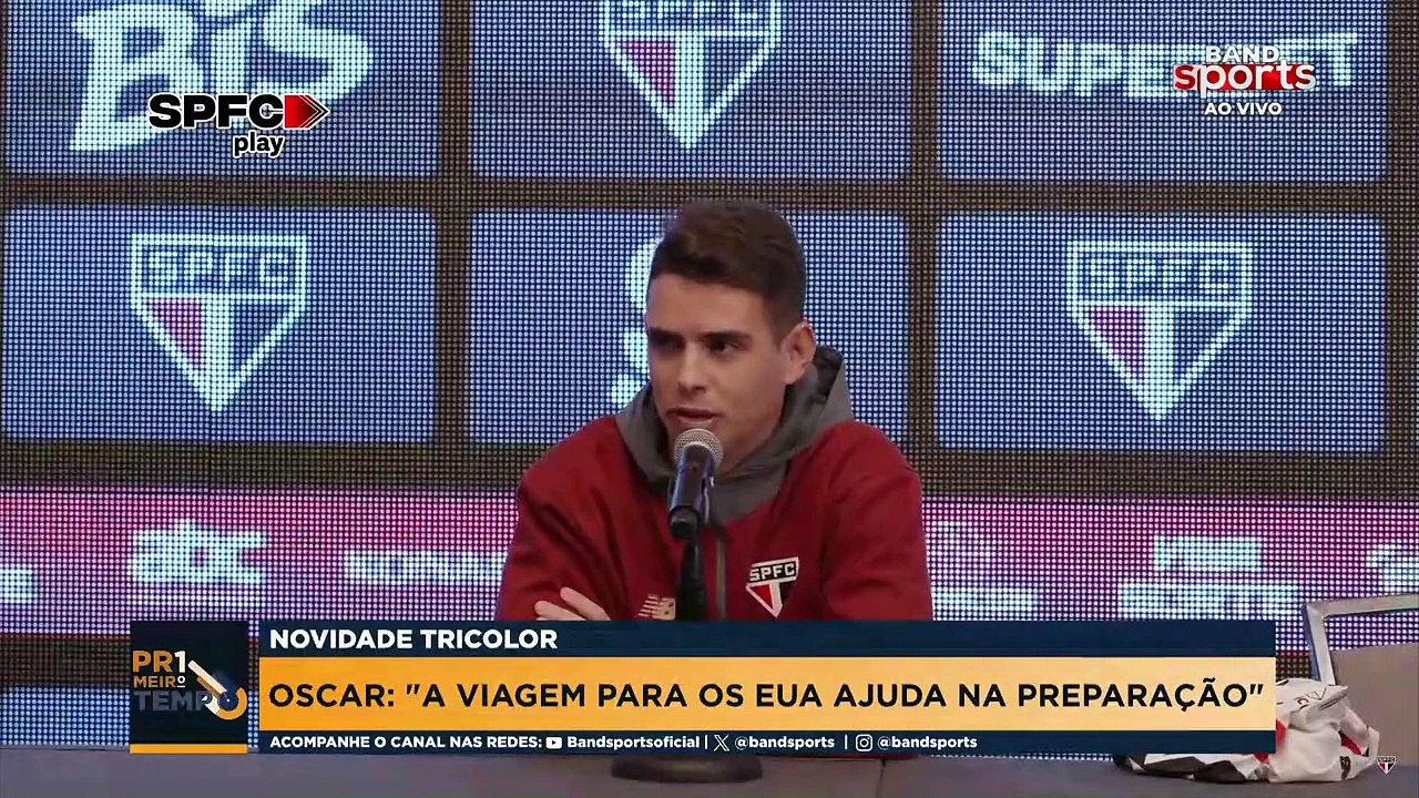 OSCAR FALA SOBRE RETORNO AO SÃO PAULO E PROJETA PARCERIA COM LUCAS | PRIMEIRO TEMPO