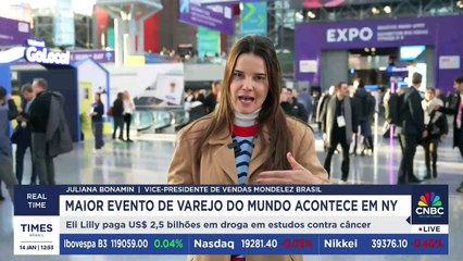 VP de vendas da Mondelez Brasil conta novidades do NRF 2025 em NY