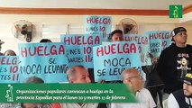 Organizaciones populares convocan a huelga en la provincia Espaillat para el lunes 10 y martes 11 de febrero