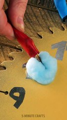 DIY wall clock tutorial💅🏻