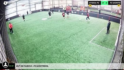But de Fabio D - Fc Montreuil