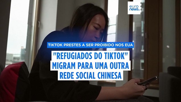 Refugiados do TikTok estão a afluir à rede social chinesa RedNote. Que plataforma é esta?