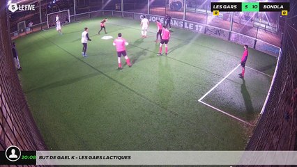 But de Gael K - Les Gars Lactiques