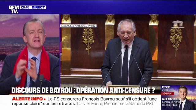LE CHOIX DE CHRISTOPHE - Discours de Bayrou: opération anti-censure ?