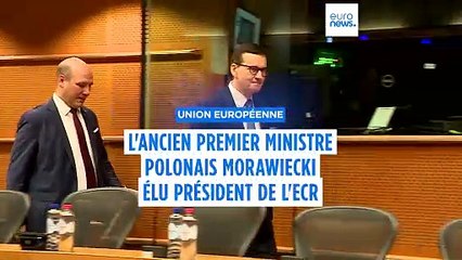 UE : le nouveau président de l'ECR, Mateusz Morawiecki veut renforcer les liens avec le PPE
