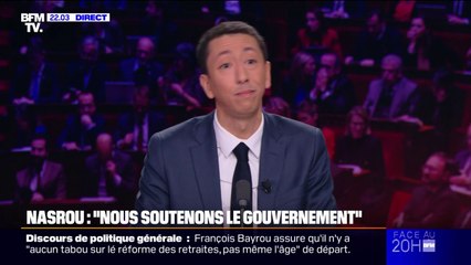 Suspension de la réforme des retraites: "Ce serait pour nous une ligne rouge", affirme Othman Nasrou (LR)