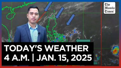 Today's Weather, 4 A.M. | Jan. 15, 2025