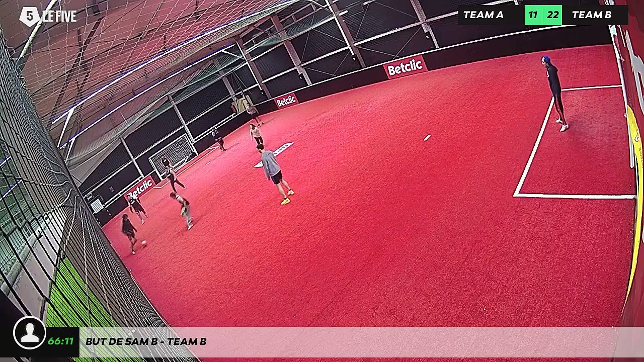 But de Sam B - Team B