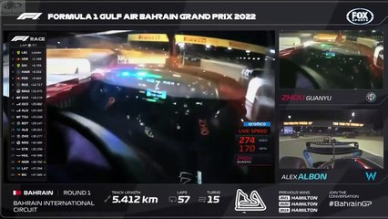F1 2022_Manche 1_Gulf Air Bahrain Grand Prix_Course-Pit lane channel (en français - Canal+ - France) [RaceFan96]