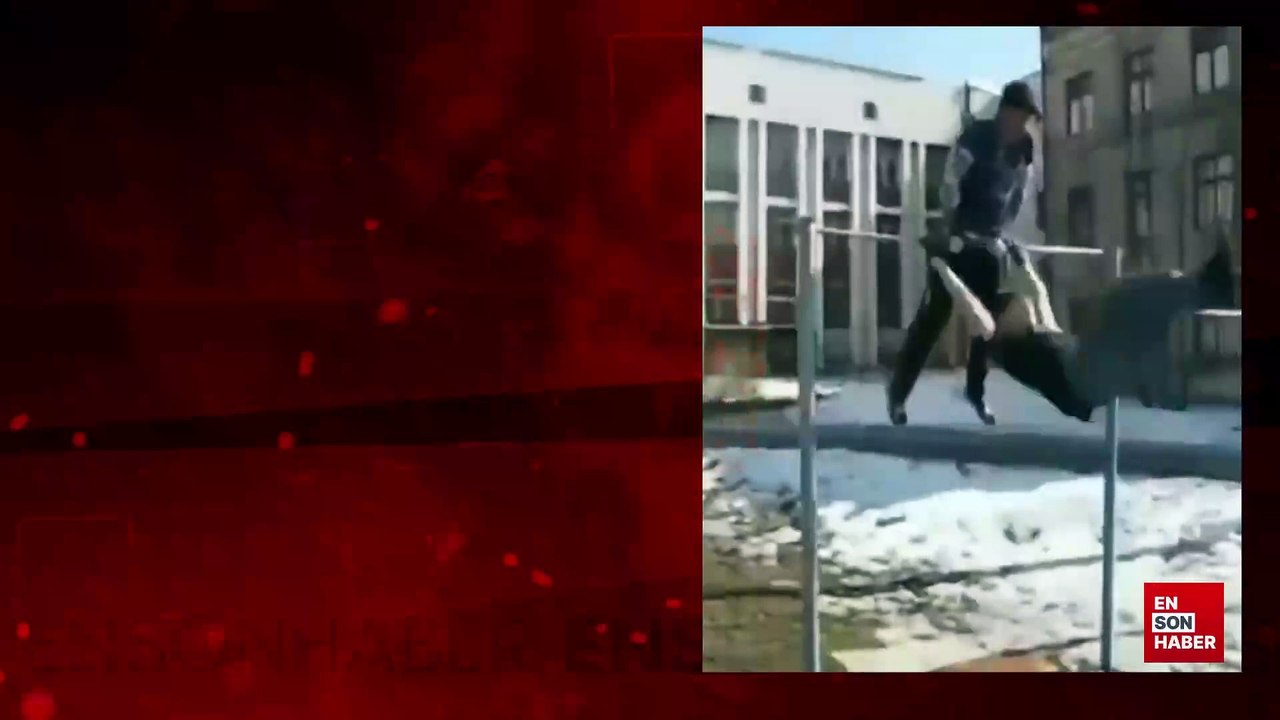 Takla atmaya çalışırken çarpıştılar