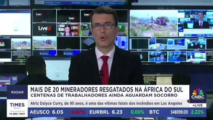 26 pessoas são resgatadas de uma mina na África do Sul; saiba detalhes