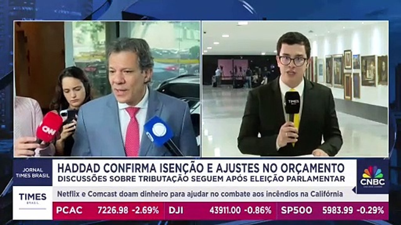 Haddad confirma reajuste na faixa de isenção no Imposto de Renda; Julia Lindner comenta