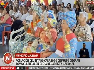 Carabobo | Artistas celebraron su día con gran toma cultural en el mcpio. Valencia